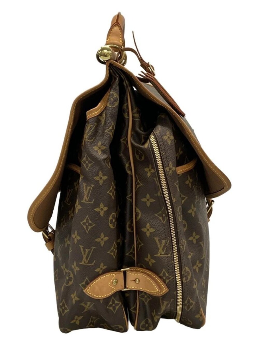 LOUIS VUITTON Hunting Bag M41140 Monogram SP1928 Boston Bag Monogram Canvas - Picture 4 of 16
